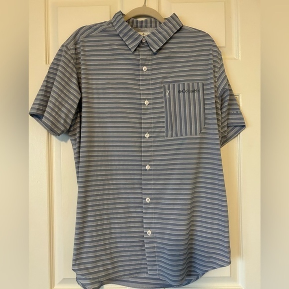Columbia‎ Men’s Twisted Creek Short-Sleeve Shirt Lg